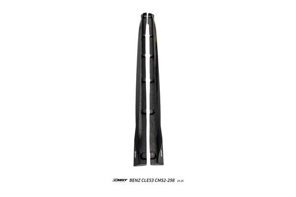 Mercedes Benz CLE-Class AMG CLE 53 / 450 / 300 C236 A236 2024-ON with Aftermarket Parts - Side Skirts Dry Pre-preg Carbon Fiber / FRP from CMST Tuning