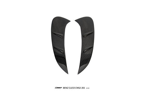 Mercedes Benz CLE-Class AMG CLE 53 / 450 / 300 C236 A236 2024-ON with Aftermarket Parts - Rear Bumper Trim Dry Pre-preg Carbon Fiber / FRP from CMST Tuning