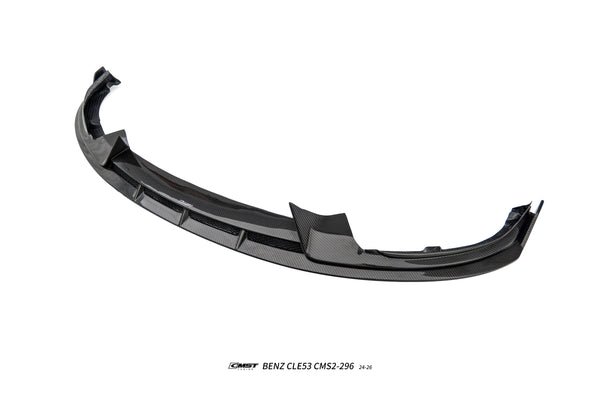 Mercedes Benz CLE-Class AMG CLE 53 C236 A236 2024-ON with Aftermarket Parts - Front Lip Dry Pre-preg Carbon Fiber / FRP from CMST Tuning