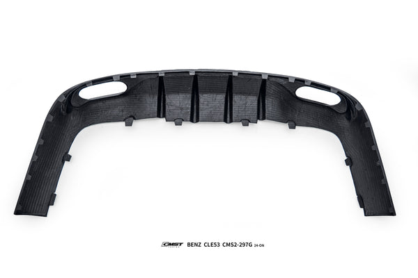 Mercedes Benz CLE-Class AMG CLE 53 C236 A236 2024-ON with Aftermarket Parts - Rear Diffuser Dry Pre-preg Carbon Fiber / FRP from CMST Tuning