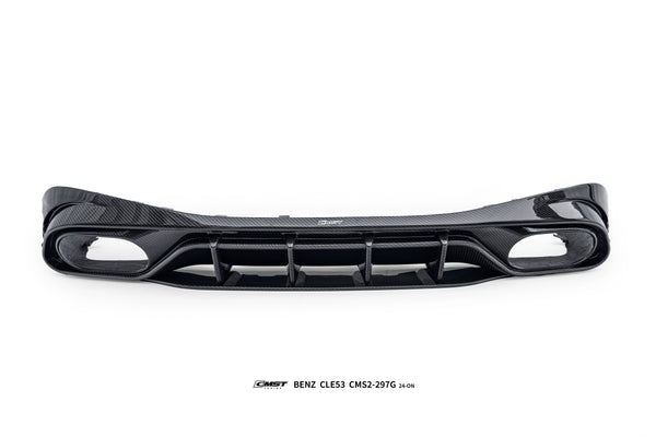 Mercedes Benz CLE-Class AMG CLE 53 C236 A236 2024-ON with Aftermarket Parts - Rear Diffuser Dry Pre-preg Carbon Fiber / FRP from CMST Tuning