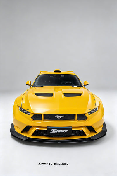 Ford Mustang S650 2.3 Ecoboost 5.0 GT Dark Horse 2024-ON with Aftermarket Parts - GTD Style Full Complete Kit Carbon Fiber / FRP from CMST Tuning