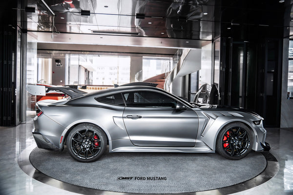 Ford Mustang S650 2.3 Ecoboost 5.0 GT Dark Horse 2024-ON with Aftermarket Parts - GTD Style Full Complete Kit Carbon Fiber / FRP from CMST Tuning