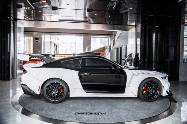 Ford Mustang S650 2.3 Ecoboost 5.0 GT Dark Horse 2024-ON with Aftermarket Parts - GTD Style Full Complete Kit Carbon Fiber / FRP from CMST Tuning