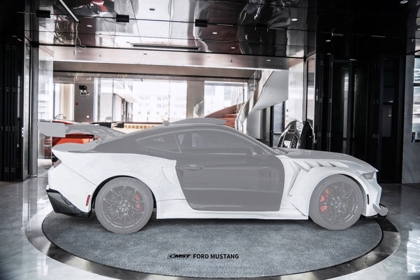 Ford Mustang S650 2.3 Ecoboost 5.0 GT Dark Horse 2024-ON with Aftermarket Parts - GTD Style Full Complete Kit Carbon Fiber / FRP from CMST Tuning