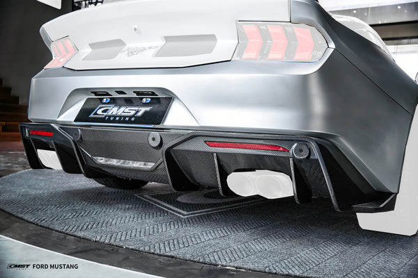 Ford Mustang S650 2.3 Ecoboost 5.0 GT Dark Horse 2024-ON with Aftermarket Parts - GTD Style Full Complete Kit Carbon Fiber / FRP from CMST Tuning