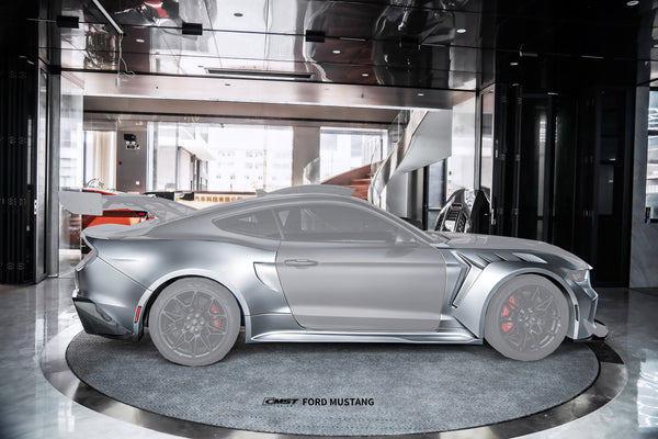 Ford Mustang S650 2.3 Ecoboost 5.0 GT Dark Horse 2024-ON with Aftermarket Parts - GTD Style Full Complete Kit Carbon Fiber / FRP from CMST Tuning