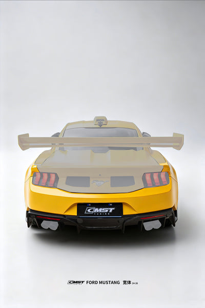 Ford Mustang S650 2.3 Ecoboost 5.0 GT Dark Horse 2024-ON with Aftermarket Parts - GTD Style Full Complete Kit Carbon Fiber / FRP from CMST Tuning