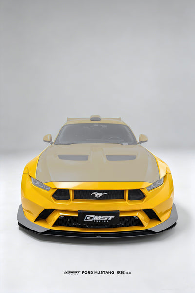 Ford Mustang S650 2.3 Ecoboost 5.0 GT Dark Horse 2024-ON with Aftermarket Parts - GTD Style Full Complete Kit Carbon Fiber / FRP from CMST Tuning