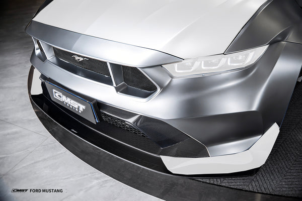 Ford Mustang S650 2.3 Ecoboost 5.0 GT Dark Horse 2024-ON with Aftermarket Parts - GTD Style Full Complete Kit Carbon Fiber / FRP from CMST Tuning