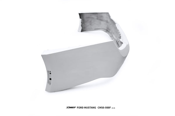 Ford Mustang S650 2.3 Ecoboost 5.0 GT Dark Horse 2024-ON with Aftermarket Parts - GTD Style Rear Bumper & Diffuser Carbon Fiber / FRP from CMST Tuning