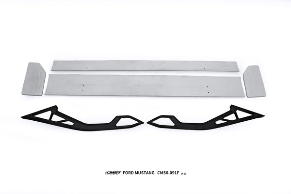 Ford Mustang S650 2.3 Ecoboost 5.0 GT Dark Horse 2024-ON with Aftermarket Parts - GTD Style Rear Wing Carbon Fiber / FRP from CMST Tuning