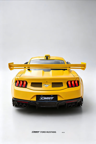 CMST Tuning GTD Style Rear Wing for Ford Mustang S650 2.3 Ecoboost 5.0 GT Dark Horse 2024-ON Coupe Carbon Fiber / FRP