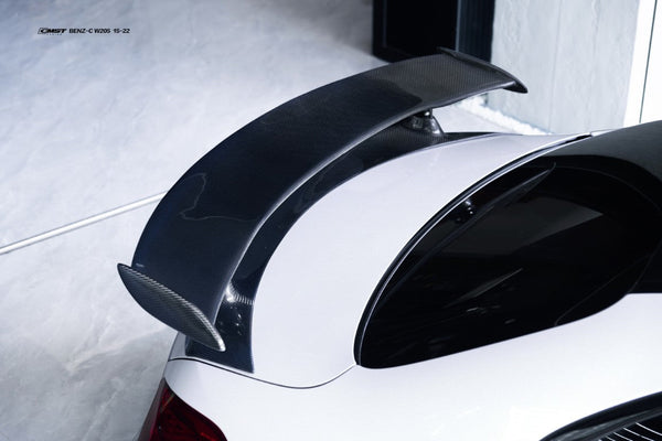 CMST Tuning GTR Style Spoiler Wing for Mercedes-Benz C63s C63 C43 C400 C300 W205 Carbon Fiber/FRP