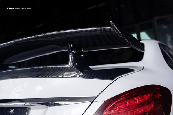 CMST Tuning GTR Style Spoiler Wing for Mercedes-Benz C63s C63 C43 C400 C300 W205 Carbon Fiber/FRP