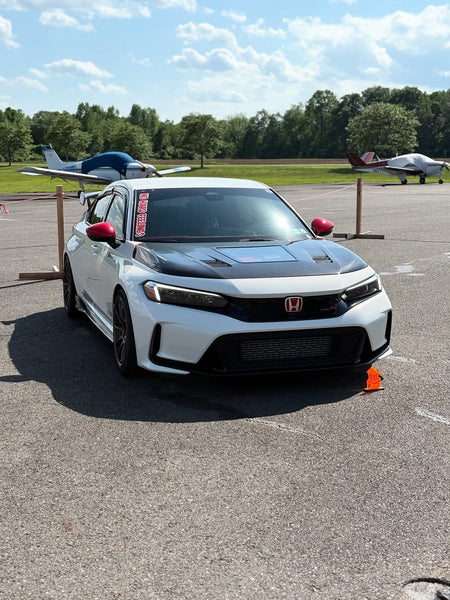 CMST Tuning V2 Clearview Glass Hood Bonnet for Honda Civic Type-R FL5 Carbon Fiber/FRP