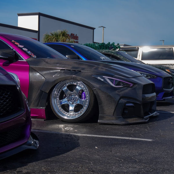 CMST Tuning Vented Front Fenders Replacement for Infiniti Q60 - Performance SpeedShop