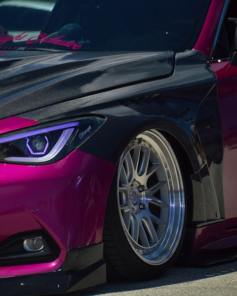 CMST Tuning Vented Front Fenders Replacement for Infiniti Q60 - Performance SpeedShop