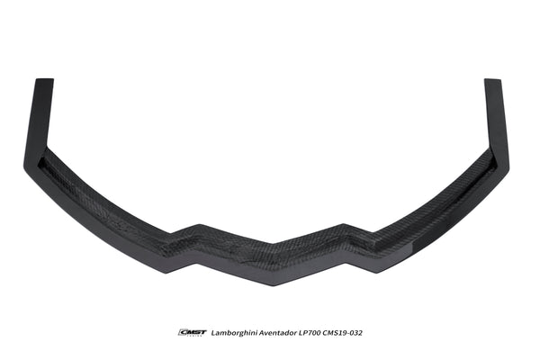 Lamborghini Aventador Base LP700 LP720 S LP740 SV LP750 Ultimate LP780 SVJ LP770 2012 2013 2014 2015 2016 2017 2018 2019 2020 2021 2022 2023 with Aftermarket Parts - Front Lip Carbon Fiber / FRP from CMST Tuning
