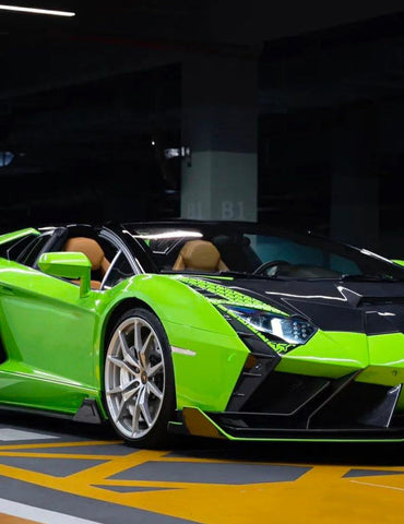 Lamborghini Aventador Base LP700 LP720 S LP740 SV LP750 Ultimate LP780 SVJ LP770 2012 2013 2014 2015 2016 2017 2018 2019 2020 2021 2022 2023 with Aftermarket Parts - Front Fender Carbon Fiber / FRP from CMST Tuning