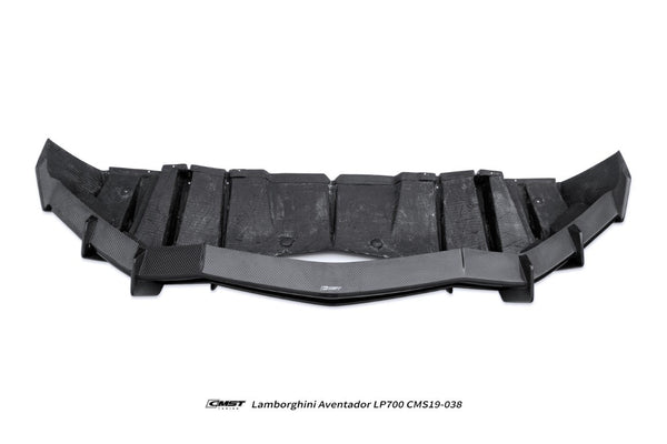 Lamborghini Aventador Base LP700 LP720 S LP740 SV LP750 Ultimate LP780 SVJ LP770 2012 2013 2014 2015 2016 2017 2018 2019 2020 2021 2022 2023 with Aftermarket Parts - Rear Diffuser Carbon Fiber / FRP from CMST Tuning