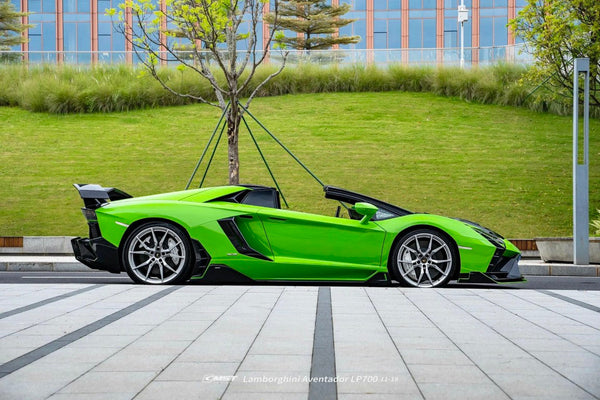 Lamborghini Aventador Base LP700 LP720 S LP740 Ultimate LP780 2012 2013 2014 2015 2016 2017 2018 2019 2020 2021 2022 2023 with Aftermarket Parts - Rear Spoiler Wing Carbon Fiber / FRP from CMST Tuning