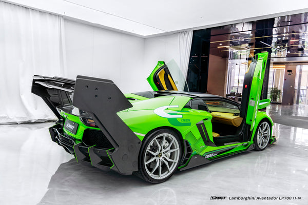 Lamborghini Aventador Base LP700 LP720 S LP740 SV LP750 Ultimate LP780 SVJ LP770 2012 2013 2014 2015 2016 2017 2018 2019 2020 2021 2022 2023 with Aftermarket Parts - Rear Diffuser Carbon Fiber / FRP from CMST Tuning