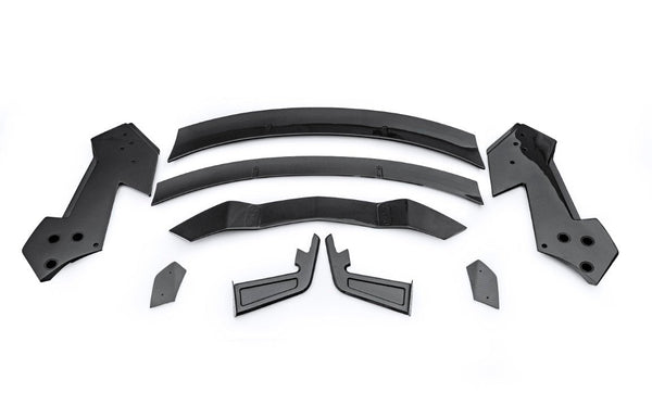 Lamborghini Aventador Base LP700 LP720 S LP740 Ultimate LP780 2012 2013 2014 2015 2016 2017 2018 2019 2020 2021 2022 2023 with Aftermarket Parts - V2 Rear Spoiler Wing Dry Pre-preg Carbon Fiber / FRP from CMST Tuning