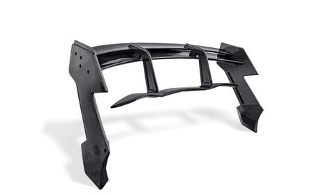 Lamborghini Aventador Base LP700 LP720 S LP740 Ultimate LP780 2012 2013 2014 2015 2016 2017 2018 2019 2020 2021 2022 2023 with Aftermarket Parts - V2 Rear Spoiler Wing Dry Pre-preg Carbon Fiber / FRP from CMST Tuning