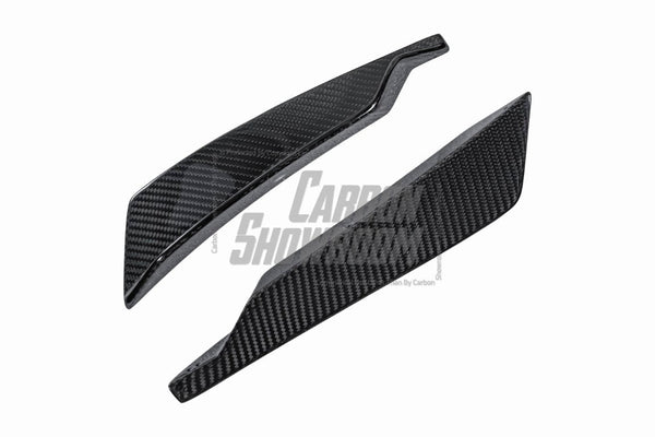 Lamborghini Huracan LP580 LP610 Evo RWD AWD Tecnica Performante 2015 2016 2017 2018 2019 2020 2021 2022 2023 2024 with Aftermarket Parts - Front Canards Dry Pre-preg Carbon Fiber / FRP from CMST Tuning