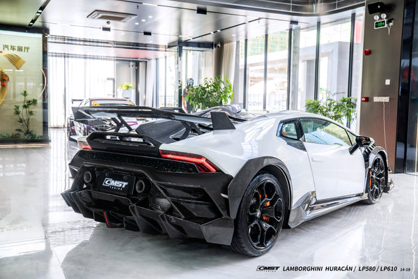 Lamborghini Huracan LP580 LP610 Evo RWD AWD Tecnica Performante 2015 2016 2017 2018 2019 2020 2021 2022 2023 2024 with Aftermarket Parts - Exhaust Stainless Steel from CMST Tuning