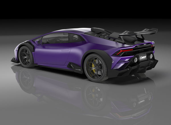 Lamborghini Huracan LP580 LP610 Evo RWD AWD Tecnica Performante 2015 2016 2017 2018 2019 2020 2021 2022 2023 2024 with Aftermarket Parts - Front Fenders Pre-preg Carbon Fiber / FRP from CMST Tuning