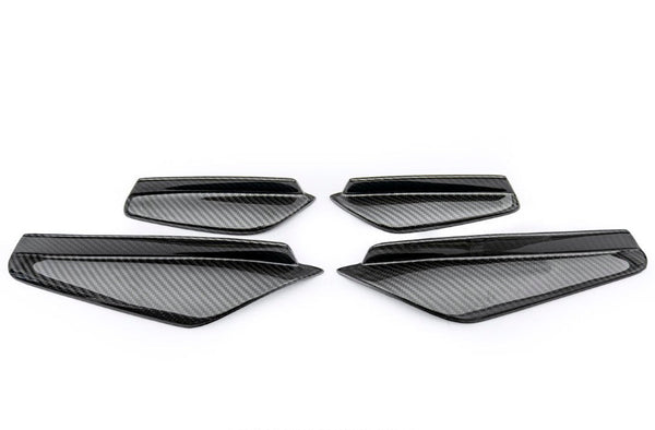 Lotus Emira 3.6 V6 2.0 Four-cylinder 2022-ON with Aftermarket Parts - Front Corner Canards Dry Pre-preg Carbon Fiber / FRP