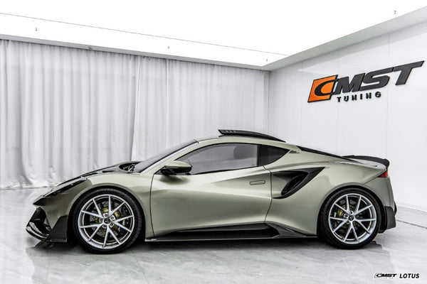Lotus Emira 3.6 V6 2.0 Four-cylinder 2022-ON with Aftermarket Parts - Roof Scoop Dry Pre-preg Carbon Fiber / FRP