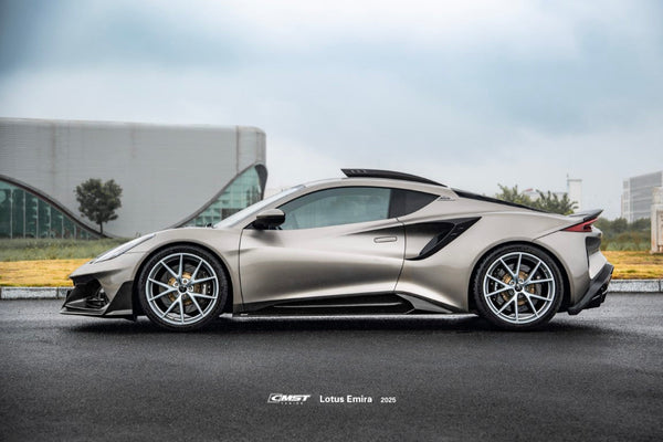 Lotus Emira 3.6 V6 2.0 Four-cylinder 2022-ON with Aftermarket Parts - Roof Scoop Dry Pre-preg Carbon Fiber / FRP