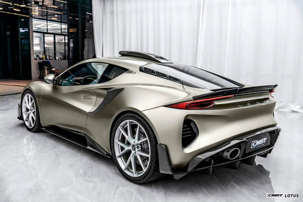 Lotus Emira 3.6 V6 2.0 Four-cylinder 2022-ON with Aftermarket Parts - Roof Scoop Dry Pre-preg Carbon Fiber / FRP