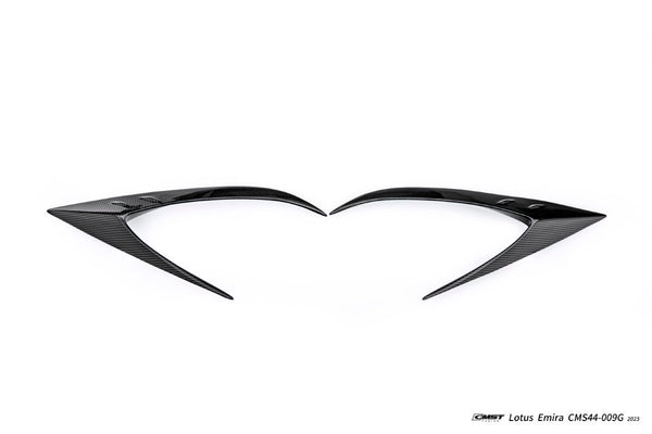 Lotus Emira 3.6 V6 2.0 Four-cylinder 2022-ON with Aftermarket Parts - Side Vents Dry Pre-preg Carbon Fiber / FRP