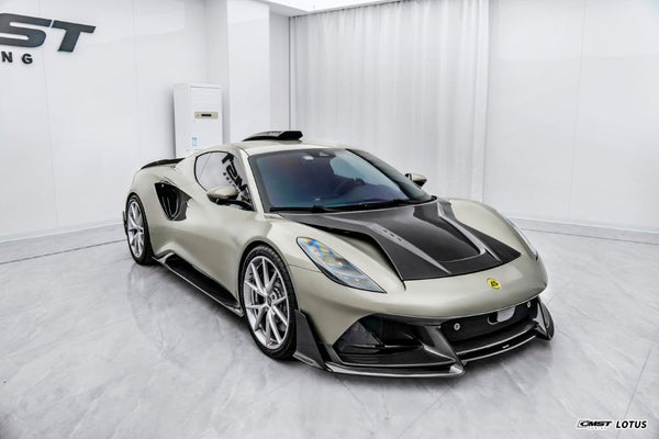 Lotus Emira 3.6 V6 2.0 Four-cylinder 2022-ON with Aftermarket Parts - Side Vents Dry Pre-preg Carbon Fiber / FRP