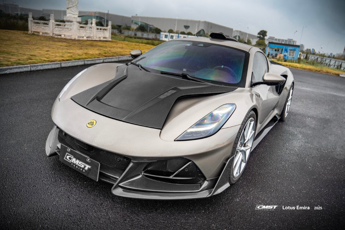 Lotus Emira 3.6 V6 2.0 Aftermarket Parts - CMST Tuning Front Lip