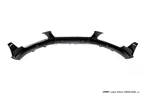 Lotus Emira 3.6 V6 2.0 Four-cylinder 2022-ON with Aftermarket Parts - V2 Front Lip Dry Pre-preg Carbon Fiber / FRP