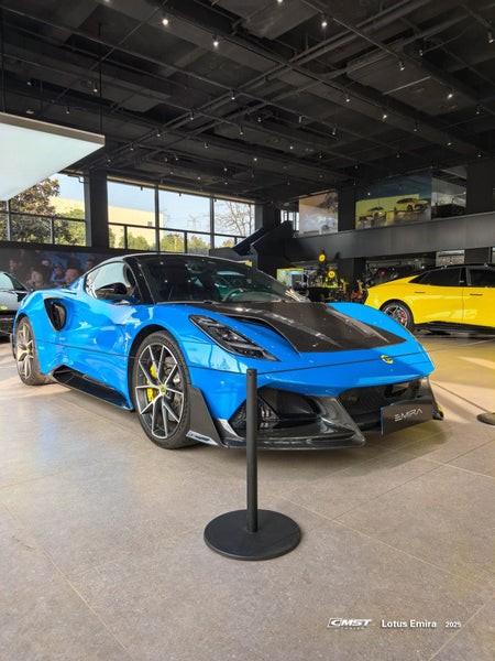 Lotus Emira 3.6 V6 2.0 Four-cylinder 2022-ON with Aftermarket Parts - V2 Front Lip Dry Pre-preg Carbon Fiber / FRP