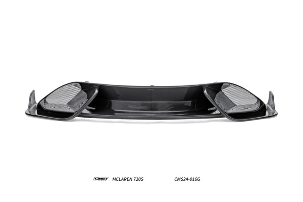 McLaren 720s 2018 2019 2020 2021 2022 2023 & 765LT 2021 2022 & 750s 2024 with Aftermarket Parts - 765lt Conversion Front Bumper & Front Lip Carbon Fiber / FRP from CMST Tuning