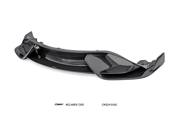 McLaren 720s 2018 2019 2020 2021 2022 2023 & 765LT 2021 2022 & 750s 2024 with Aftermarket Parts - 765lt Conversion Front Bumper & Front Lip Carbon Fiber / FRP from CMST Tuning