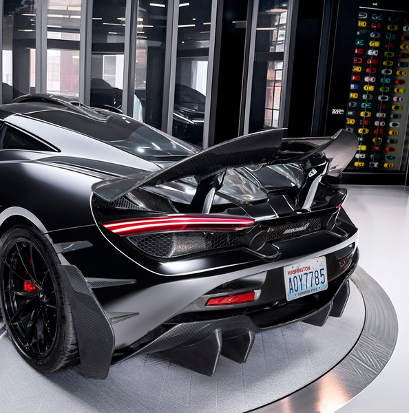 CMST Tuning V1 Rear Diffuser for McLaren 750S 2024-ON & 720S 2018-2023 Dry Pre-preg Carbon Fiber / FRP