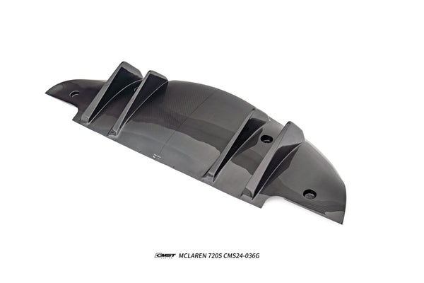 McLaren 720S 2018 2019 2020 2021 2022 2023 with Aftermarket Parts - V1 Rear Diffuser Carbon Fiber / FRP from CMST Tuning