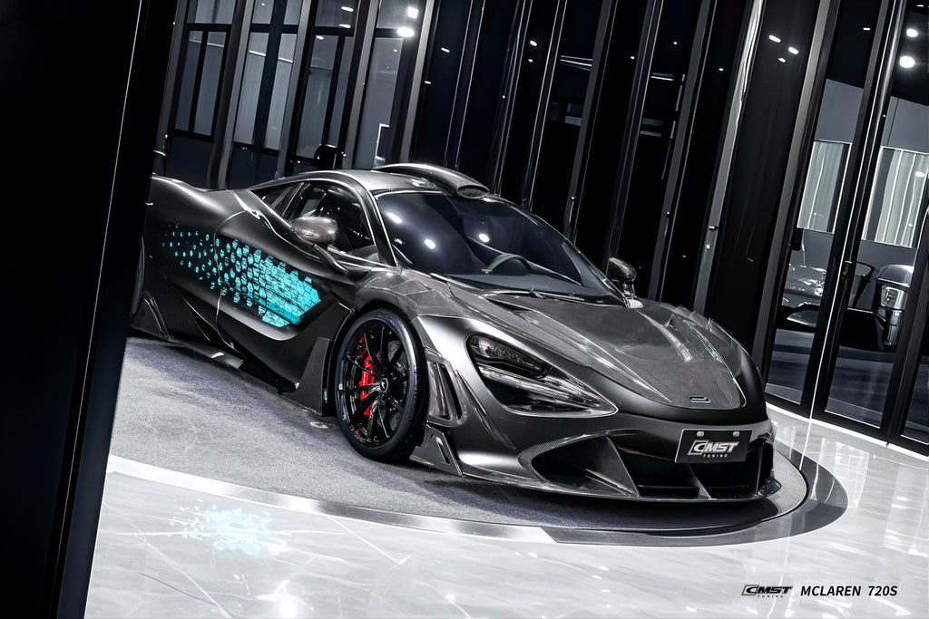 McLaren 720S & 750S & 765LT Aftermarket Parts - CMST Tuning Hood Carbon
