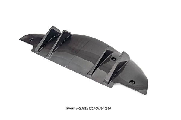 McLaren 720S 2018 2019 2020 2021 2022 2023 with Aftermarket Parts - V1 Rear Diffuser Carbon Fiber / FRP from CMST Tuning