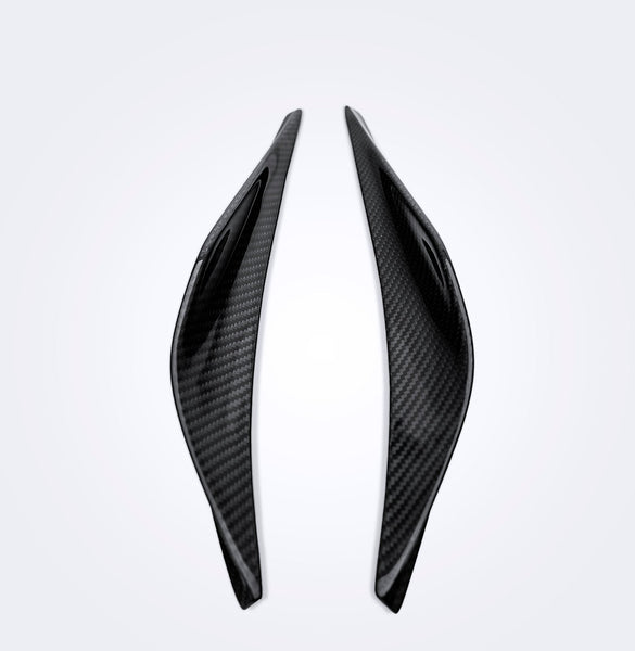 McLaren 720S 2018 2019 2020 2021 2022 2023 with Aftermarket Parts - Front Canards Carbon Fiber / FRP from CMST Tuning