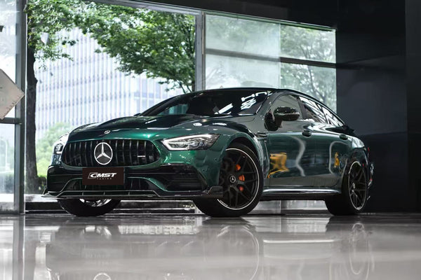 Mercedes Benz AMG GT 4 Door GT63 GT63s GT53 GT43 GT50 X290 2019-ON (This product is desigend to work with the "CMST Front Bumper" only, it does not fit the OEM Bumper ) with Aftermarket Parts - Front Canards Carbon Fiber / FRP from CMST Tuning 