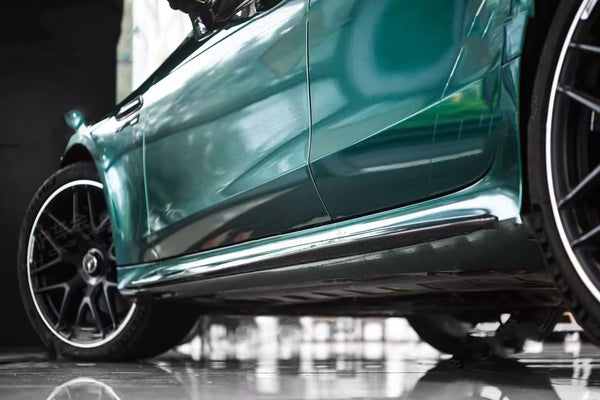 Mercedes Benz AMG GT 4 Door GT53 GT43 GT50 X290 2019-ON with Aftermarket Parts - Side Skirts Trim Cover Carbon Fiber / FRP from CMST Tuning